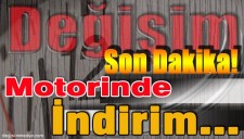 MOTORİNDE İNDİRİM MÜJDESİ