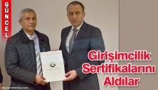 DENETİMLİ SERBESTLİKTEN YARARLANANLARA GİRİŞİMCİLİK SERTİFİKASI