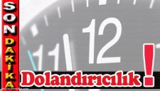 DOLANDIRILANLAR ŞİKAYETÇİ OLDU, SAHTE ÇEKLE YAKALANDI