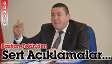 ALAPLI BELEDİYE BAŞKANI NURİ TEKİN: BELEDİYEYİ HİÇ BİR MÜTEAHHİT SATIN ALAMAZ