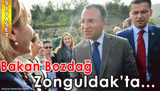 ADALET BAKANI BOZDAĞ ZONGULDAKTA