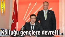 OCAKÇI KOLTUĞU GENÇLERE DEVRETTİ