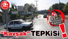 GÖÇMENLERDEN KAVŞAK TEPKİSİ..