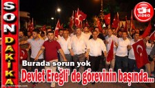 HALK SOKAKLARA İNDİ...