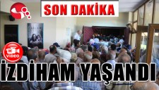 TOKİ KURA ÇEKİMİNDE İZDİHAM YAŞANDI..