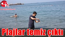 ZONGULDAKTA PLAJLAR TEMİZ ÇIKTI