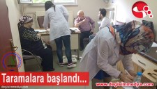 DİYABET VE RİSK FAKTÖRLERİ TARAMALARI BAŞLADI...