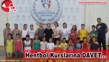 HENTBOL KURSLARINA DAVET...