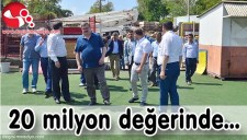 AK PARTİ MİLLETVEKİLLERİ, ŞEHİR STADINDA İNCELEMELERDE BULUNDU