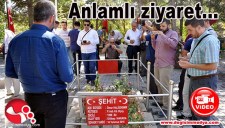 ÖMER HALİSDEMİRİN NİĞDEDEKİ ŞEHİTLİĞİNE ZİYARET..