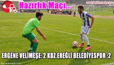 EREĞLİ BELEİDYESPOR HAZIRLIK MAÇINDA...