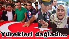 ZONGULDAK ŞEHİDİNİ UĞURLADI...