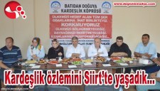 YILDIZ: KARDEŞLİK ÖZLEMİNİ SİİRTTE YAŞADIK...