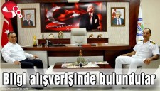 KARADENİZ BÖLGE KOMUTANI MANİOĞLU, BAŞKAN UYSALI ZİYARET ETTİ