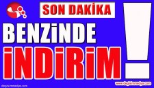 BENZİNDE İNDİRİM..