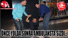 ÖNCE YOL ORTASINDA SONRADA AMBULANS DA SIZDI...