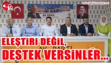 ELEŞTİRİ YERİNE DESTEK VERSİNLER...