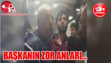 BELEDİYE BAŞKANI MUHARREM AKDEMİRİN ZOR ANLARI...