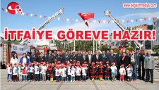 İTFAİYE GÖREVE HAZIR