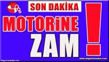 MOTORİNE ZAM YAPILDI...