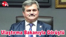 ÇATUROĞLU, ULAŞTIRMA BAKANIYLA GÖRÜŞTÜ