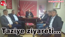 BAŞKAN OCAKCIYA TAZİYE ZİYARETİ