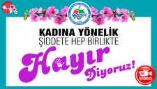 EREĞLİ BELEDİYESİ KADINA YÖNELİK ŞİDDETE DİKKAT ÇEKTİ