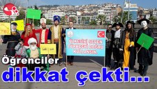 ÖĞRENCİLER DİKKAT ÇEKTİ...