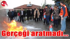 İL SAĞLIK MÜDÜRLÜĞÜNDE YANGIN TATBİKATI YAPILDI