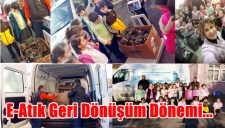 OKULLARDA , E-ATIK GERİ DÖNÜŞÜM KAMPANYASI BAŞLADI