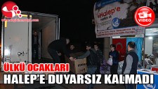 ÜLKÜ OCAKLARI HALEPE KAYITSIZ KALMADI...