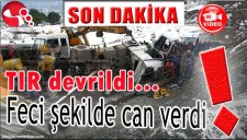 FECİ KAZADA CAN KAYBI...