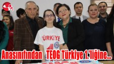 ANASINIFINDAN TEOG TÜRKİYE 1.LİĞİNE...