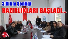 3.Bilim Şenliği hazırlıkları başladı...