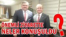 ÇATUROĞLUNDAN ÖNEMLİ ZİYARET... NELER KONUŞULDU