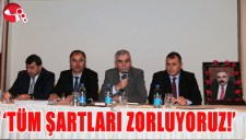 TÜM ŞARTLARI ZORLUYORUZ..