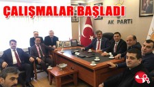 ÇALIŞMALAR BAŞLADI