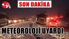 METEOROLOJİ UYARDI... KAR GELİYOR...
