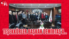 Teşekkürler Başkan Demirtaşa...