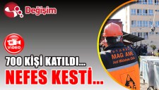 700 kişi katıldı... Nefes kesti...