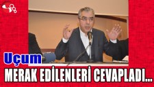 UÇUM, MERAK EDİLENLERİ CEVAPLADI