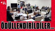 ÖDÜLLENDİRİLDİLER...