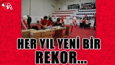 HER YIL YENİ BİR REKOR...