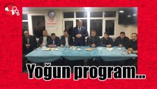 Yoğun program...