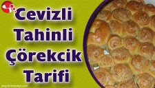 CEVİZLİ TAHİNLİ ÇÖREKCİK TARİFİ