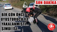 BİR GÜN ÖNCE UYUŞTURUCU İLE YAKALANMIŞTI... ŞİMDİ İSE...