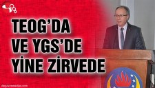 TEOGDA VE YGSDE YİNE ZİRVEDE