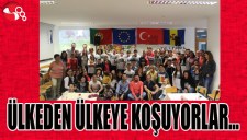 ÜLKEDEN ÜLKEYE KOŞUYORLAR...
