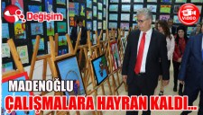 MADENOĞLU ÇALIŞMALARA HAYRAN KALDI...