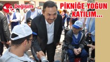 ENGELLİLER PİKNİĞİNE YOĞUN KATILIM